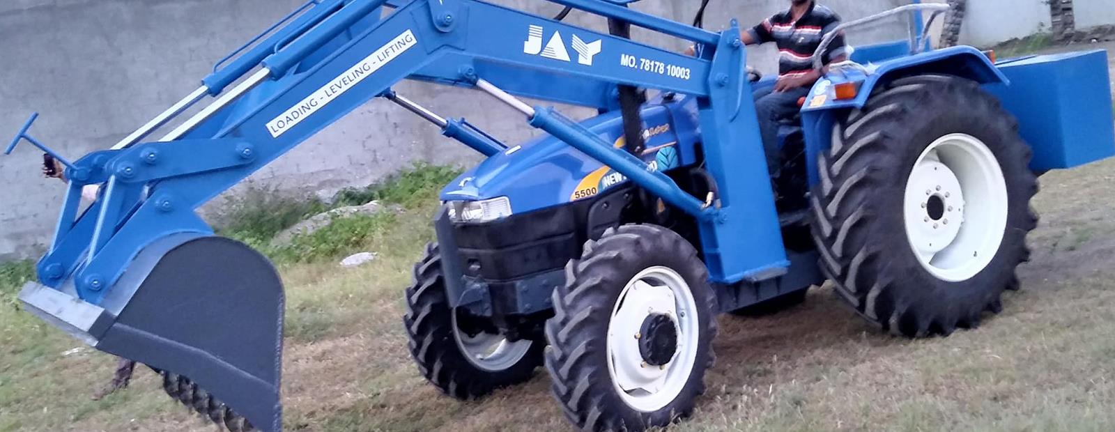 Tractor front end loader